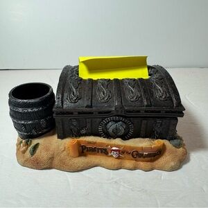 Disney Sticky Note & Pen Holder Pirates of Caribbean Desk Organizer
